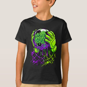 T-shirt Gants de gardien de but Slime Soccer 67 dégoulinan