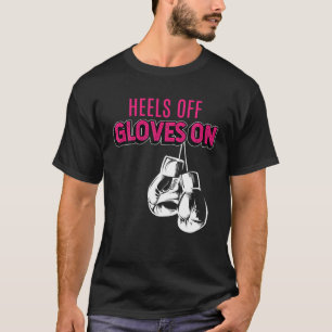 T-shirt Gants de talons allumés - Kickboxing Femme Grand G