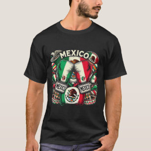 T-shirt Gants Mexicains Boxe Fide Sport Design 1