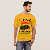 T-shirt garage classique (Devant entier)