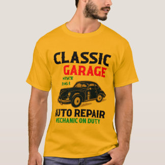 T-shirt garage classique
