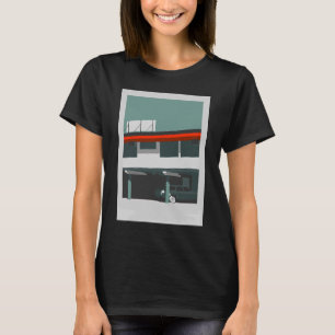T-shirt Garage de voiture classique Vintage avec Race Retr