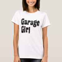 T-shirt Garage Girl
