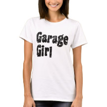 T-shirt Garage Girl