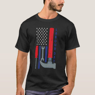 T-shirt Garage Joyeuse Fête du Travail 2022 Outils de Méca