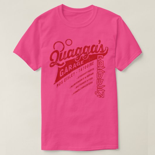 T-shirt Garage Quaggas (Design devant)