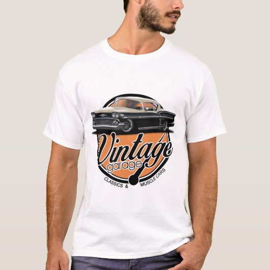 T-shirt Garage vintage Impala (Devant)
