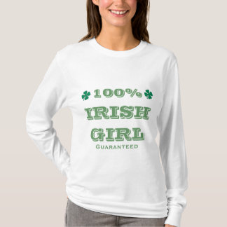 T-shirt garanti par fille d'Irlandais de 100%