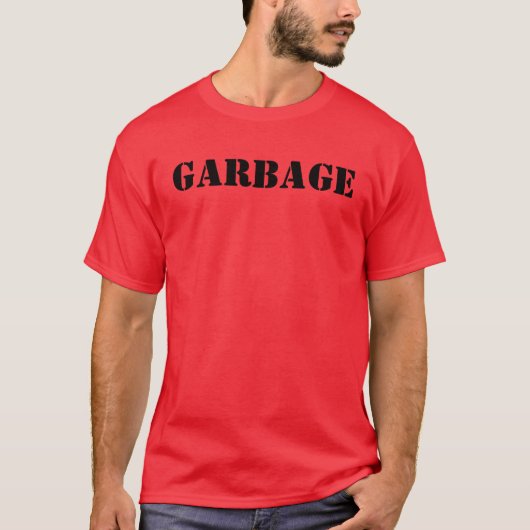 T-SHIRT GARBAGE (Devant)