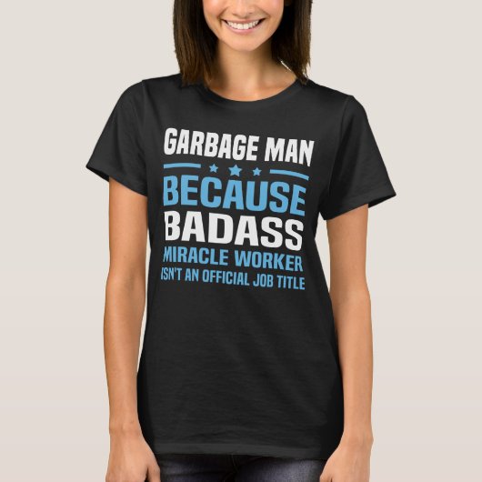 T-shirt Garbage Man (Devant)