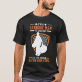 T-shirt Garbage Man Collection Camion (Devant)