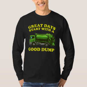 T-shirt Garbage Truck Kids Hommes Femmes Trump Trucs