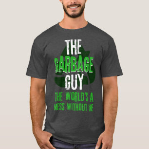 T-shirt Garbage Truck Recycle Déchets Collecteur Terre