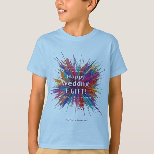T-shirt garçon (Devant)