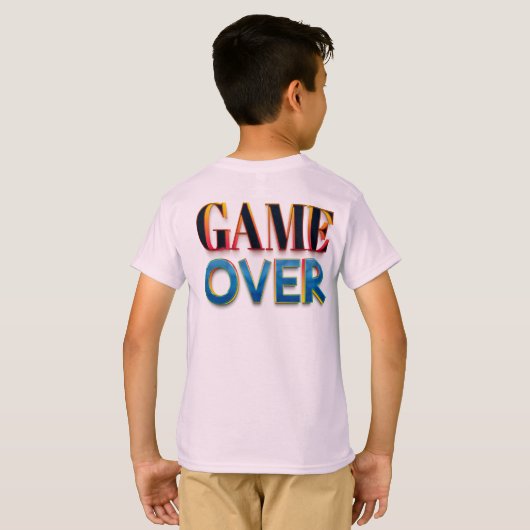 T-shirt garçon (Dos entier)