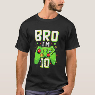 T-shirt Garçon 10 Ans Fête Iu2019m Vidéo Ga