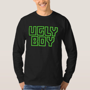 T-shirt Garçon Alien Vert Moche Style Zef Meurt Freeky