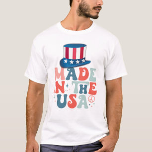 T-shirt garçon américain