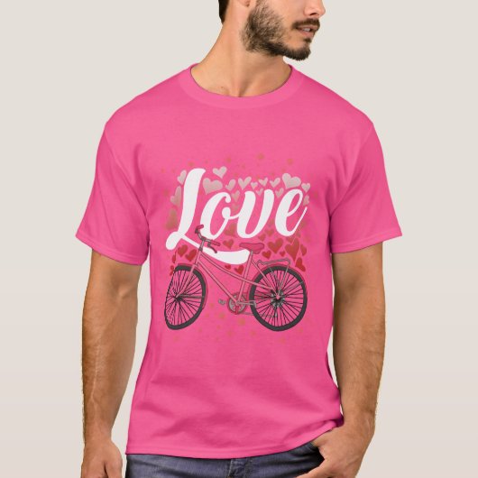 T-shirt Garçon amour de bicyclette (Devant)