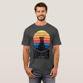 T-shirt garçon amour de Schnauzer (Devant entier)
