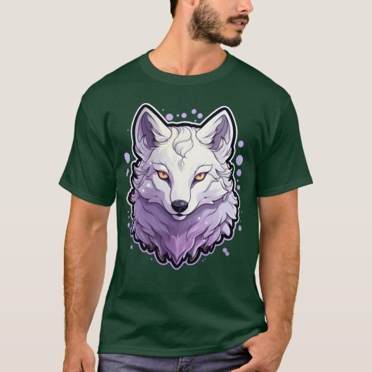 T-shirt Garçon anime loup (Devant)
