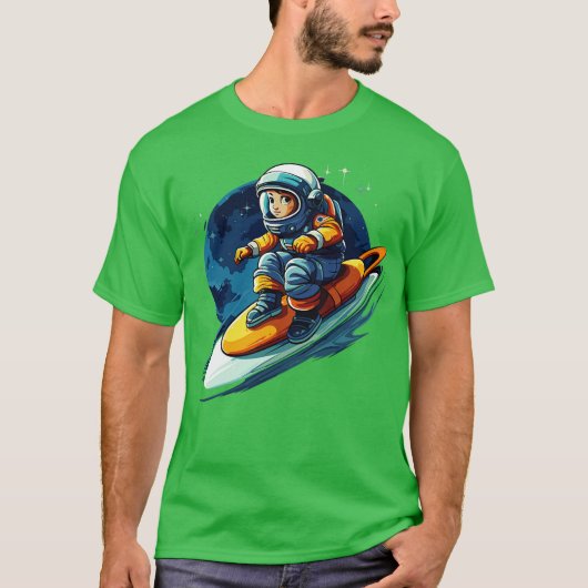 T-shirt garçon astronaute (Devant)