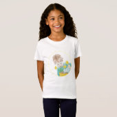 T-Shirt Garçon Avec Daffodiles (Devant entier)