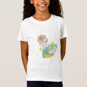 T-Shirt Garçon Avec Daffodiles