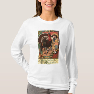 T-shirt Garçon avec le bras autour de la Turquie