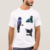 T-shirt Garçon avec uke ukele (Devant)