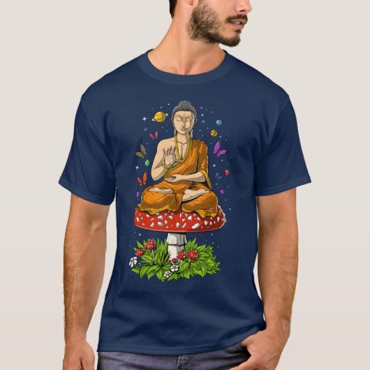 T-shirt Garçon Bouddha champignon (Devant)