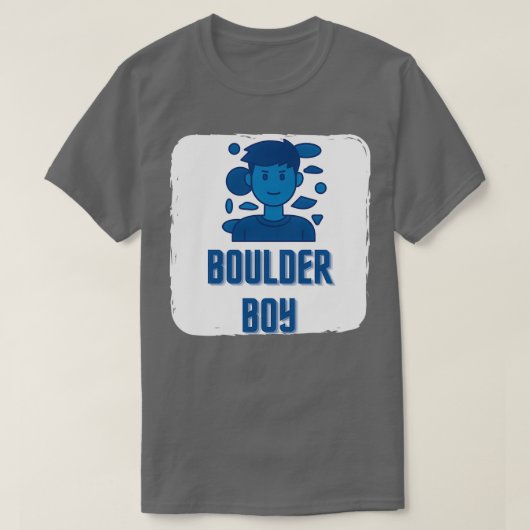 T-shirt garçon boulder (Design devant)