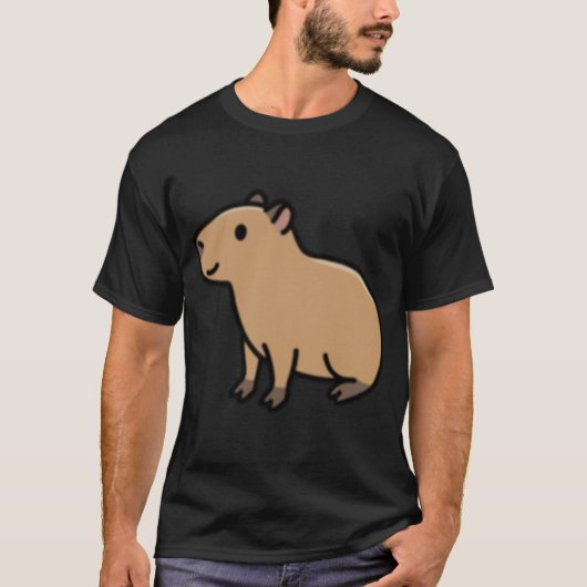 T-shirt Garçon capybara (Devant)