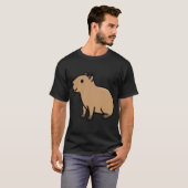 T-shirt Garçon capybara (Devant entier)