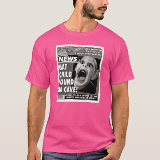 T-shirt Garçon Chauve-souris Vintage Rétro Supermarketablo