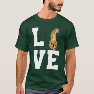T-shirt Garçon Cheetah d'amour