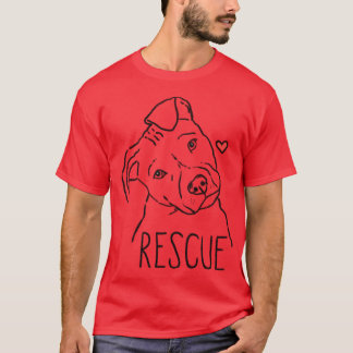 T-shirt Garçon chien de sauvetage