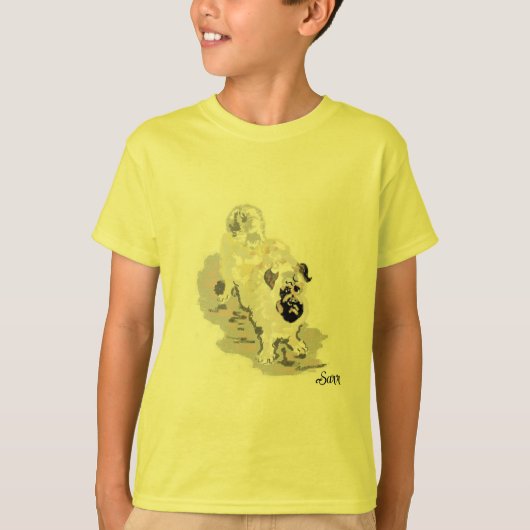 T-shirt garçon : Chiot (Devant)