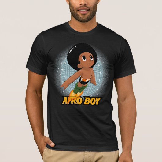 T-shirt Garçon d'Afro (Devant)