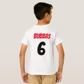 T-shirt garçon d'anniversaire (Dos entier)