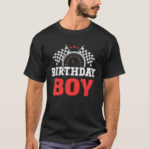 T-shirt Garçon d'anniversaire Course automobile Pilote de 