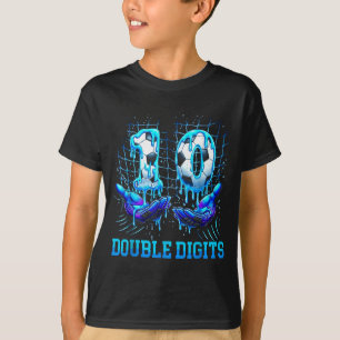 T-shirt Garçon de 10 ans aux doubles chiffres pour son ann
