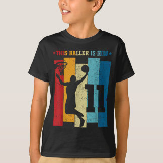 T-shirt Garçon de 11 ans Baseball 11e anniversaire Basebal