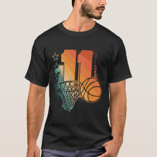 T-shirt Garçon de 11 ans pour anniversaire squelette joueu