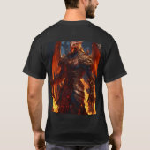 T-shirt garçon de 18 ans et fille blonde de 18 ans (Dos)