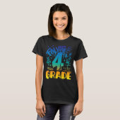 T-shirt Garçon de 4e année Premier jour de l'enseignant de (Devant entier)