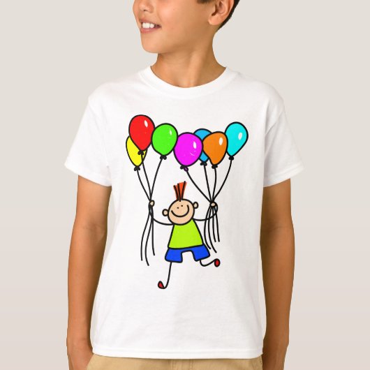 T-shirt Garçon de ballon (Devant)