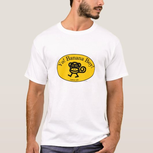 T-shirt Garçon de banane de Yo (Devant)