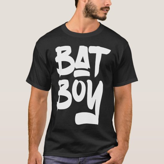 T-shirt Garçon de batte (Devant)
