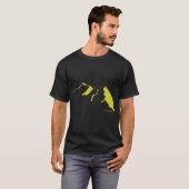 T-shirt garçon de bordure de marche (Devant entier)